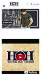 Mobile Screenshot of helpingourheroes.com